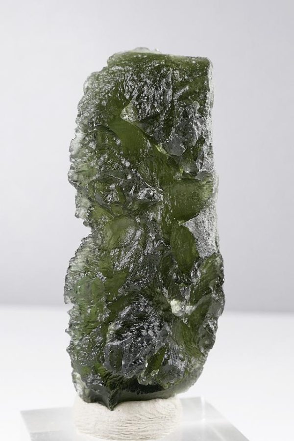 Authentic Natural Shape AAA+ Premium Grade LARGE Moldavite with Certificate of Authenticity (20.9grams) 2