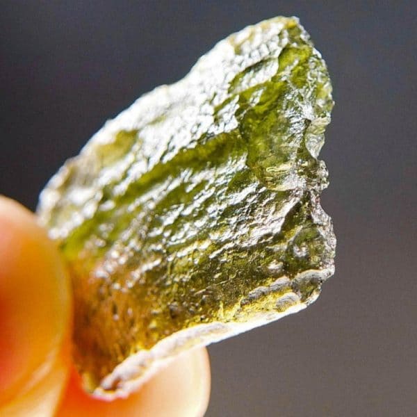 Shiny Natural piece Moldavite (2.78grams)
