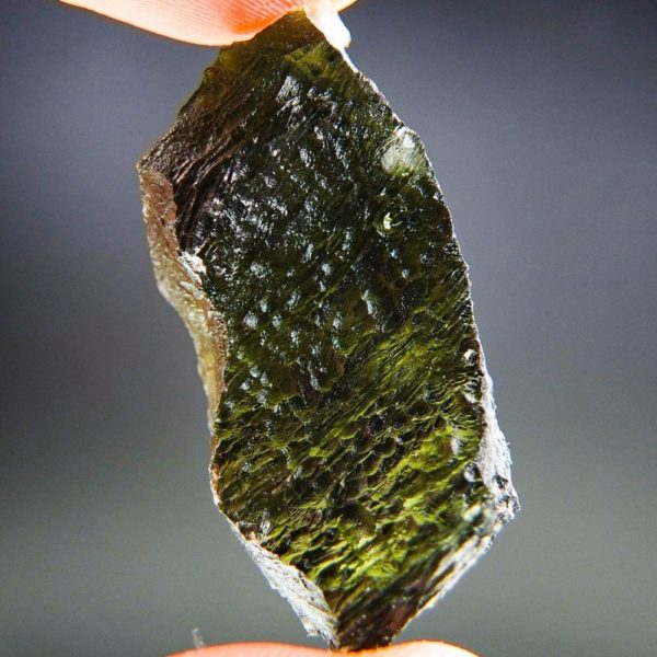 Natural Raw Large Moldavite with Certificate of Authenticity (12.79grams)