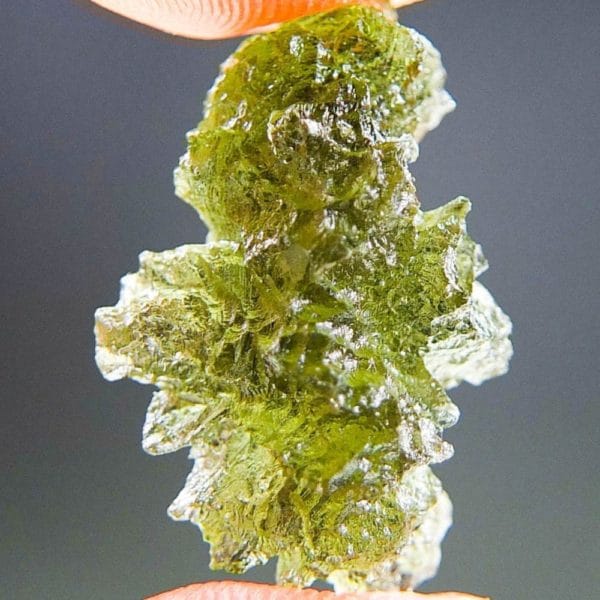 Moldavite in Excellent Fine Shape Basednice with Certificate of Authenticity (2.53grams)