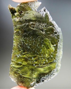 High Quality A+ Large Moldavite with Certificate of Authenticity (12.63grams)