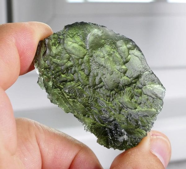 Large Premium Grade AAA Quality Moldavite with Certificate