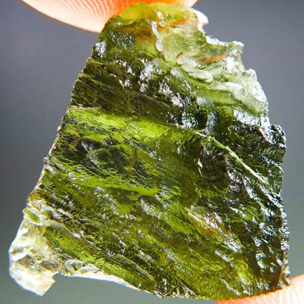 Shiny Rare Moldavite with Certificate of Authenticity (6.07grams) 1