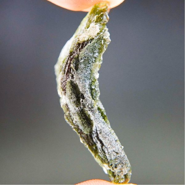 Quality A Uncommon Shape Moldavite with Certificate of Authenticity (9.75grams) 1
