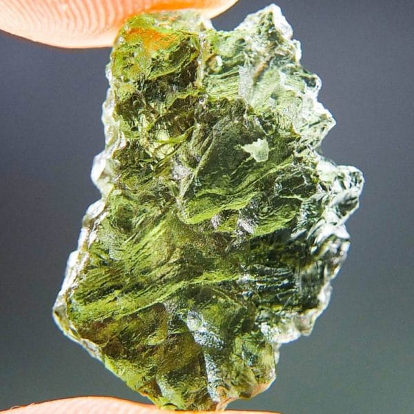 Quality A+ Moldavite from Besednice with Certificate of Authenticity (2.44grams) 1