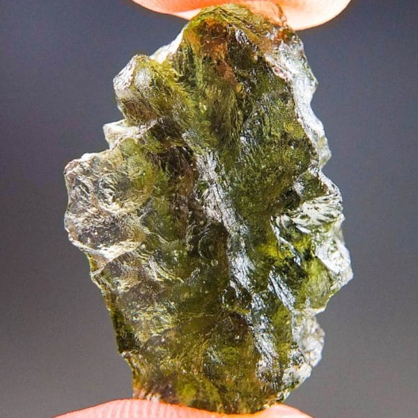 Natural Raw Moldavite from Besednice with Certificate of Authenticity (3.62grams) 1