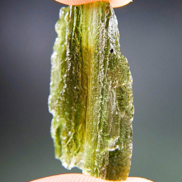 Quality A Bottle Green Moldavite with Certificate of Authenticity (5.72grams) 2