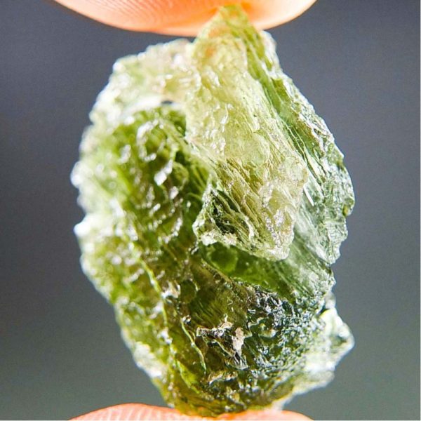 Natural Piece Moldavite with Certificate of Authenticity (4.79grams) 2