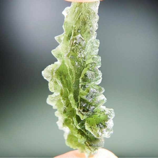 Investment Drop Shape Moldavite with Certificate of Authenticity (6.03grams) 2