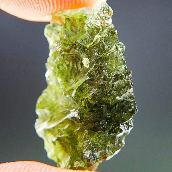 Quality A+ Moldavite from Besednice with Certificate of Authenticity (2.44grams) 2