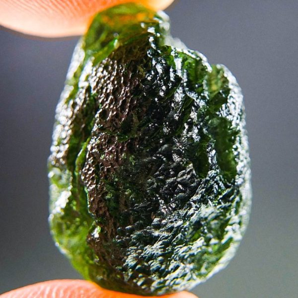 Boulder Shape Moldavite with Certificate of Authenticity (7.08grams) 3