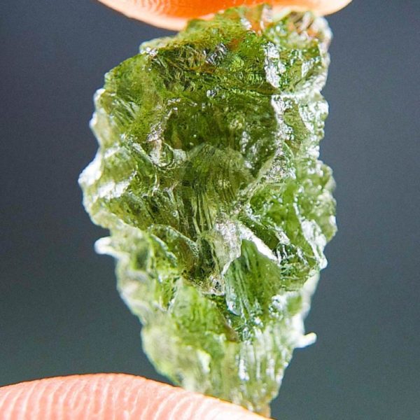 Magnificent Moldavite from Besednice with Certificate of Authenticity (2.78grams) 3