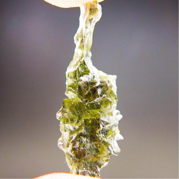 Quality A+++ Investment Moldavite with Certificate of Authenticity (3.84grams) 3