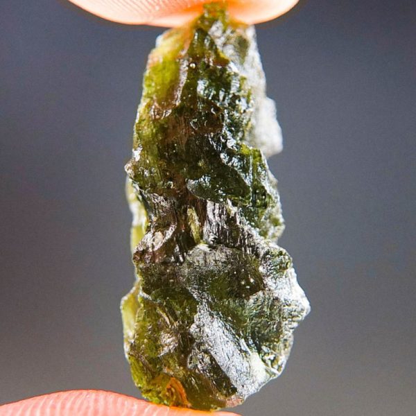 Natural Raw Moldavite from Besednice with Certificate of Authenticity (3.62grams) 3