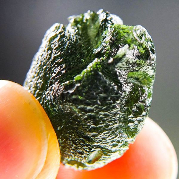 Boulder Shape Moldavite with Certificate of Authenticity (7.08grams) 4