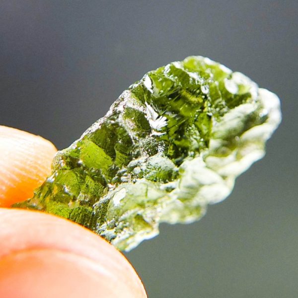 Quality A+ Moldavite from Besednice with Certificate of Authenticity (2.44grams) 4