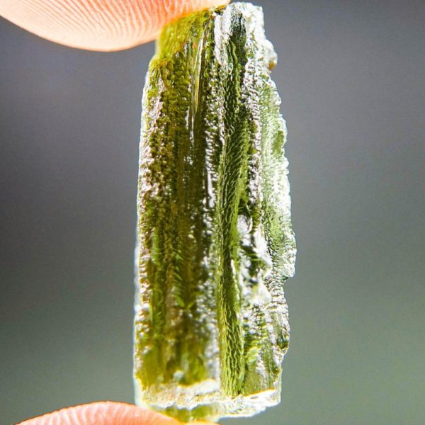Quality A Bottle Green Moldavite with Certificate of Authenticity (5.72grams) 4