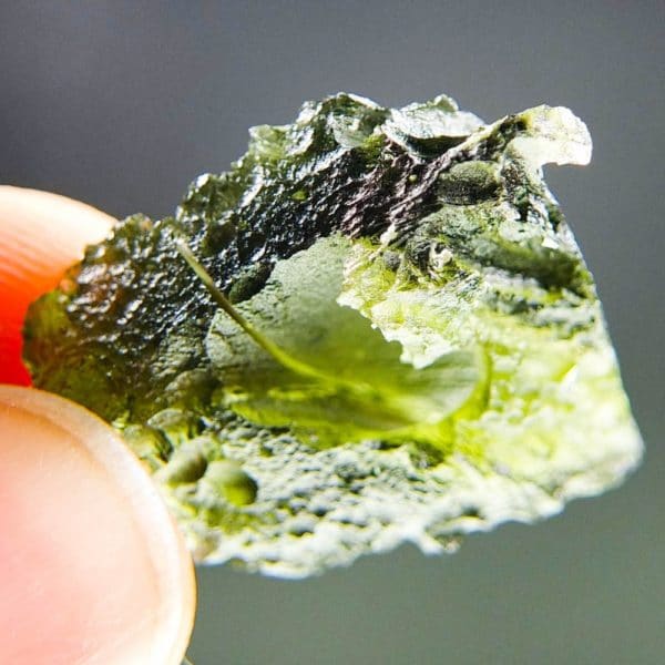 Shiny Rare Moldavite with Certificate of Authenticity (6.07grams) 4