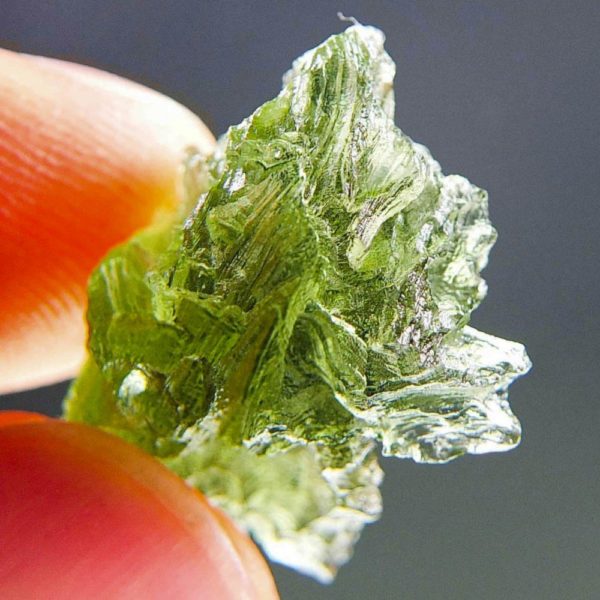 Magnificent Moldavite from Besednice with Certificate of Authenticity (2.78grams) 5