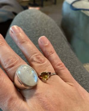 Moldavite Ring Customer Review