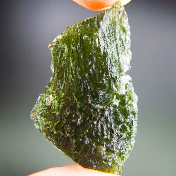 Quality A+/++ Large Moldavite With Certificate Of Authenticity (12.12grams) 1