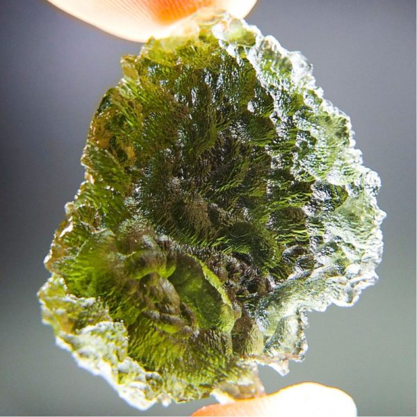 Quality A++ Shiny Large Moldavite With Certificate Of Authenticity (10.09grams) 1