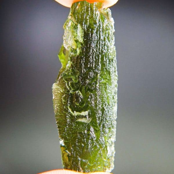 Big Bottle Green Moldavite With Certificate Of Authenticity (10.6grams) 1