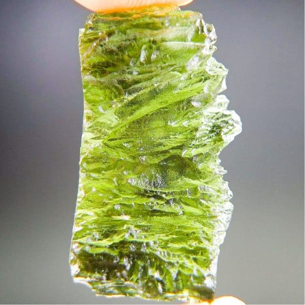 Quality A++ Vibrant Green Moldavite With Certificate Of Authenticity (7.08grams) 1
