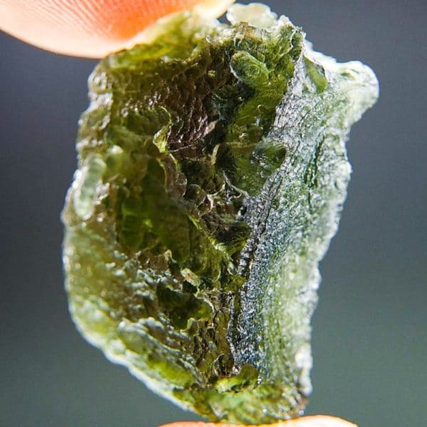 Unique Moldavite With Visible Lechatelierite And Certificate Of Authenticity (5.99grams) 2