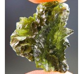 Quality A+/++ Natural Piece Moldavite from Besednice with Certificate of Authenticity (4.46grams) 3