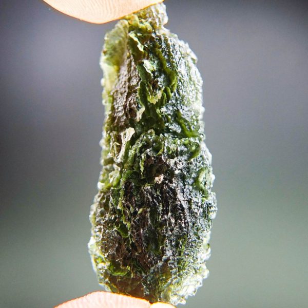 Quality A+/++ Large Moldavite With Certificate Of Authenticity (12.12grams) 3