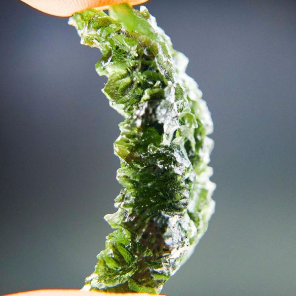 Quality A++ Vibrant Green Moldavite With Certificate Of Authenticity (7.08grams) 3