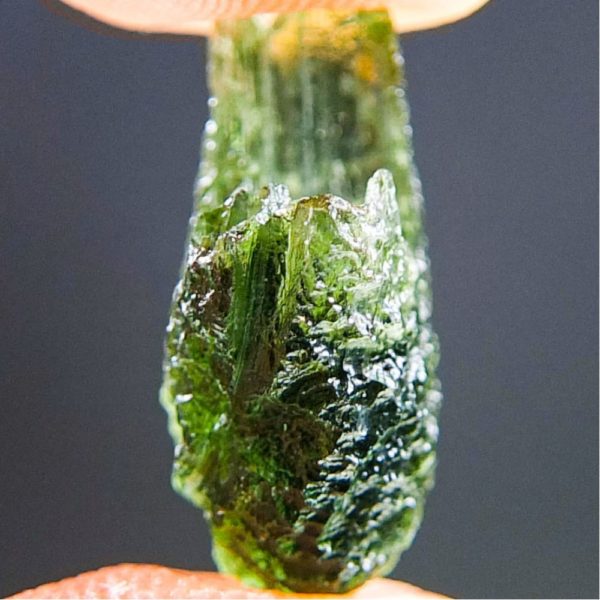 Rare Vibrant Green Moldavite (1.36grams) 3