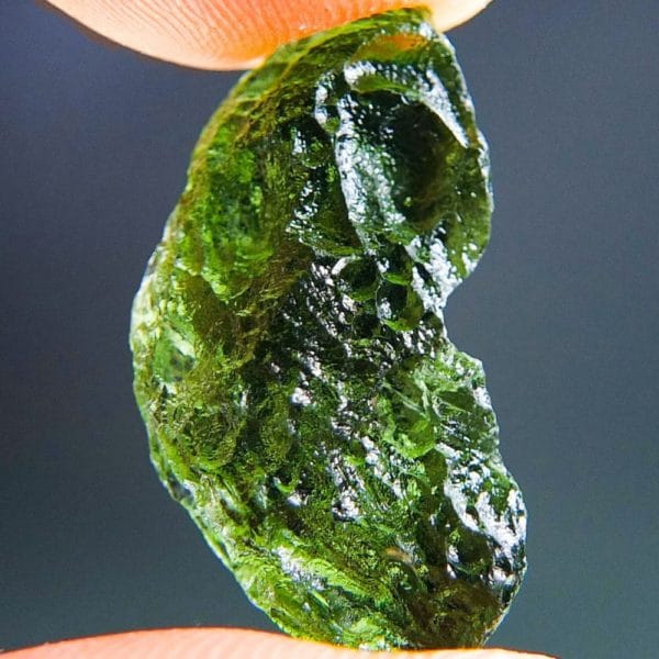 Shiny Bottle Green Moldavite (2.95grams) 3
