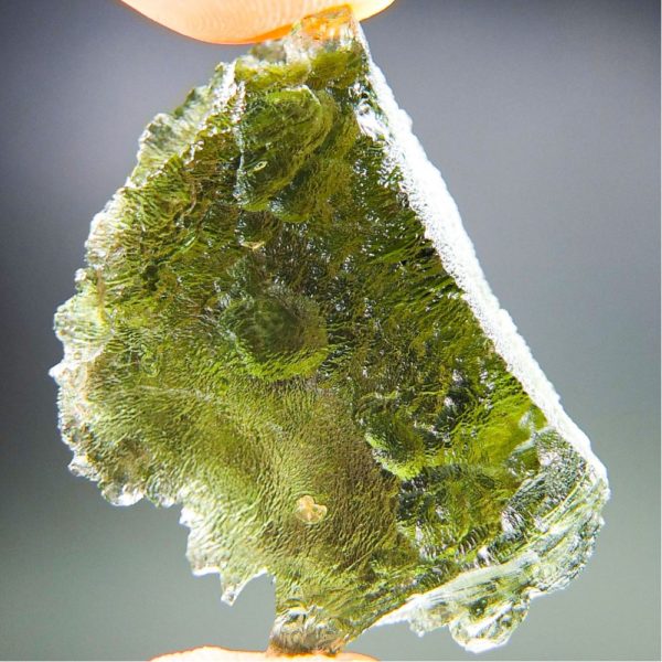 Quality A++ Shiny Large Moldavite With Certificate Of Authenticity (10.09grams) 4