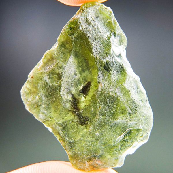 Yellow Green Strong Abrasion Moldavite With Certificate Of Authenticity (8.19grams) 1