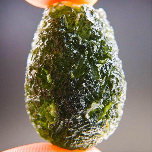 Large Belly Shape Moldavite With Certificate Of Authenticity (11.91grams) 1