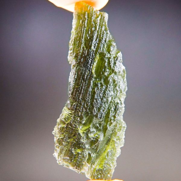 Quality A+ Natural Large Piece Moldavite With Certificate Of Authenticity (9.55grams) 1