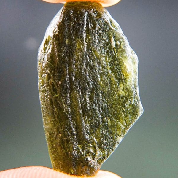 Brown Green Moldavite With Abrasion (4.11grams) 1