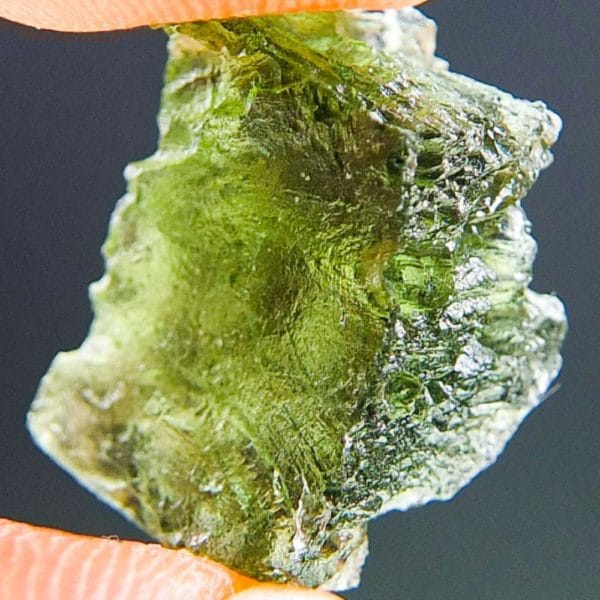 Quality A+ Vibrant Green Moldavite (1.57grams) 2