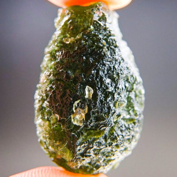 Large Belly Shape Moldavite With Certificate Of Authenticity (11.91grams) 2