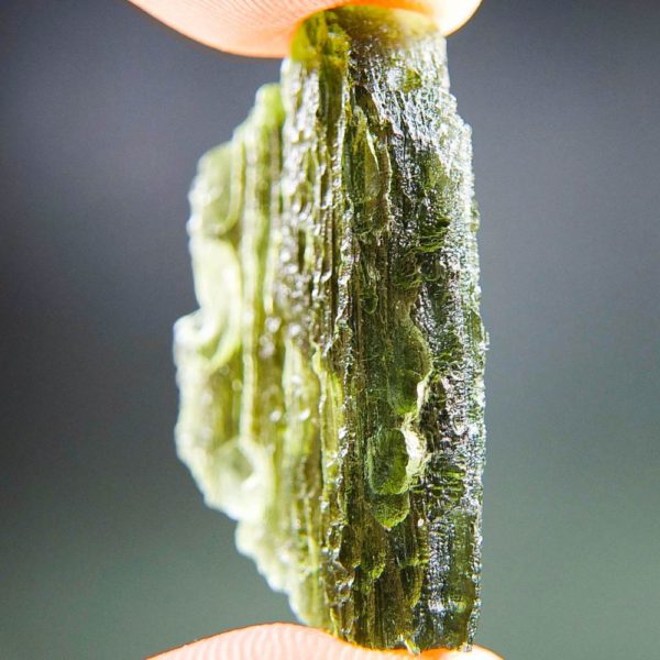 Excellent Shape Moldavite With Certificate Of Authenticity (6.08grams) 2