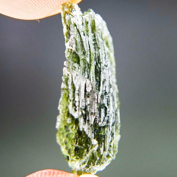 Quality A Shiny Green Raw Moldavite With Certificate Of Authenticity (6.87grams) 3