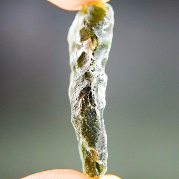 Yellow Green Strong Abrasion Moldavite With Certificate Of Authenticity (8.19grams) 3