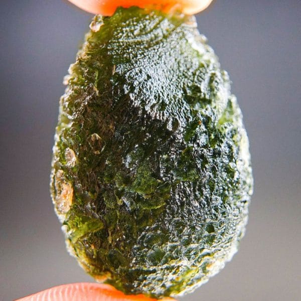 Large Belly Shape Moldavite With Certificate Of Authenticity (11.91grams) 3