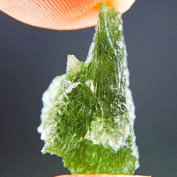 Vibrant Green Natural Piece Moldavite (2.92grams) 3