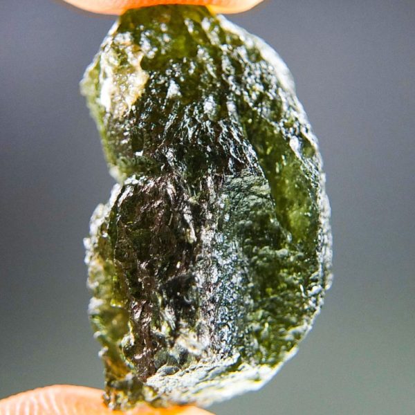 Quality A+ Olive Green Moldavite With Certificate Of Authenticity (6.19grams) 3