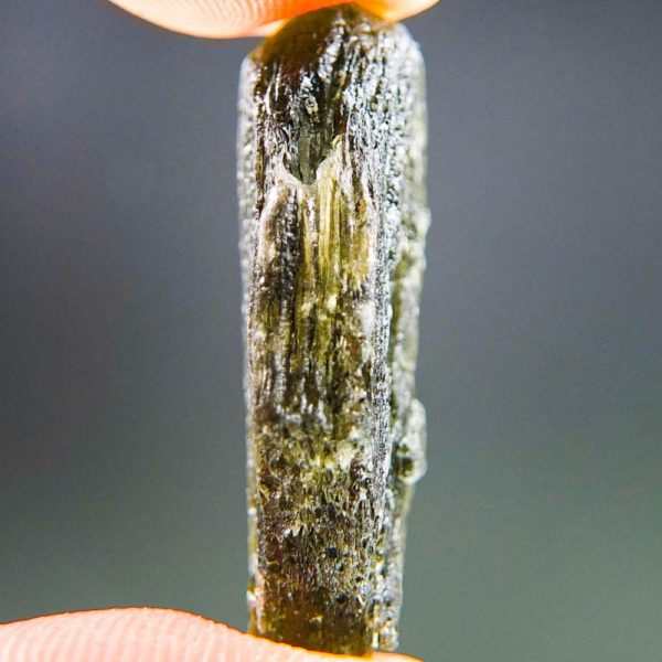 Brown Green Moldavite With Abrasion (4.11grams) 3