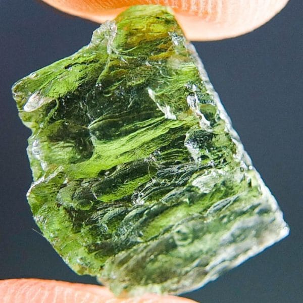 Quality A+ Vibrant Green Moldavite (1.57grams) 4
