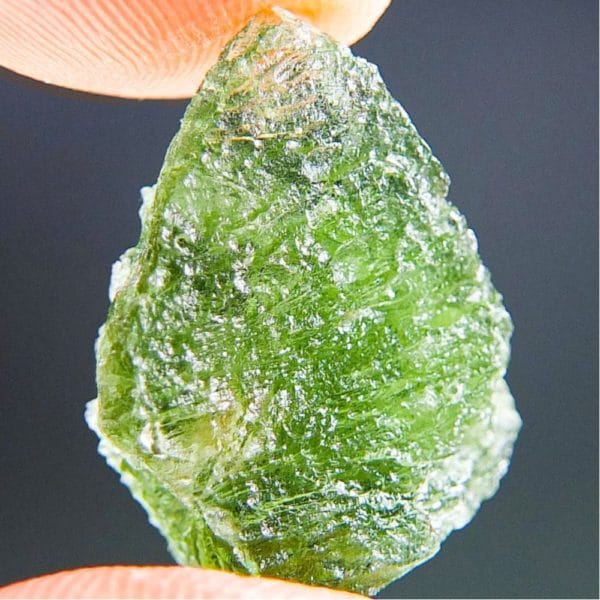Vibrant Green Natural Piece Moldavite (2.92grams) 4